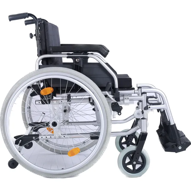 Silla De Ruedas Un2014 Plegable Ultra Liviana, Asiento 50 Cm