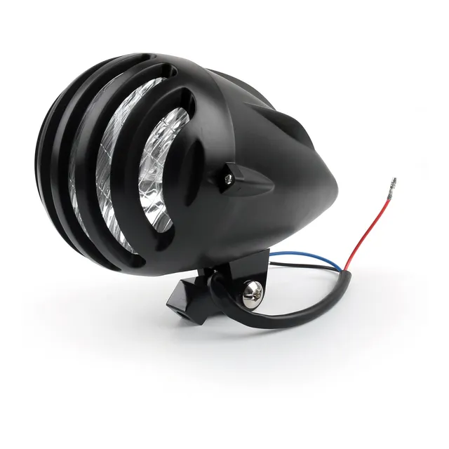 Lámpara Bullet Faro Para Cafe Racer Bobber Chopper Custom