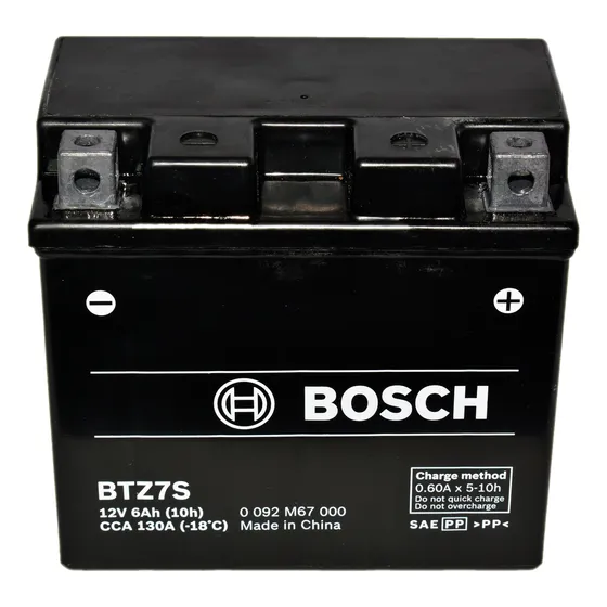 Bateria De Moto Bosch Honda Cb 250 New Twister Xre 300 Ytz7s