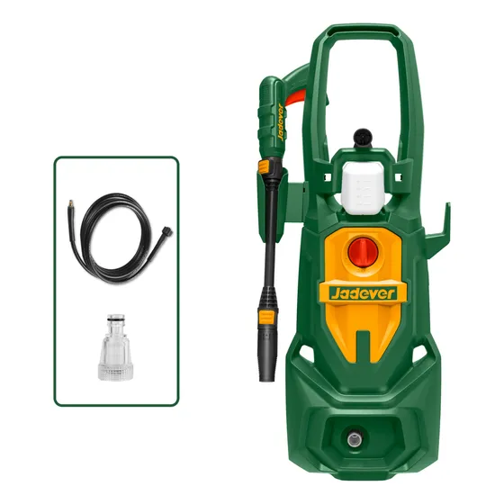 Hidrolavadora Alta Presión 1800w 130bar Jadever 1885 Psi
