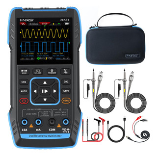 Osciloscopio Portátil Fnirsi 2c53t, Ancho De Banda Mejorado Osciloscopio Portátil Fnirsi 2c53t, Ancho De Banda Mejorado