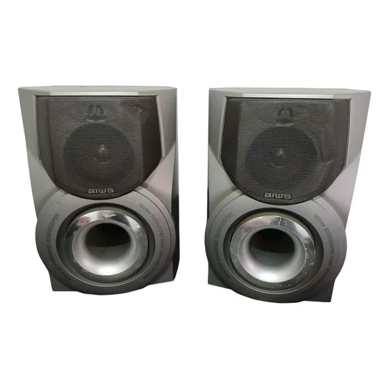 Caixas Aparelho Som Mini System Micro System Aiwa Nsx S555