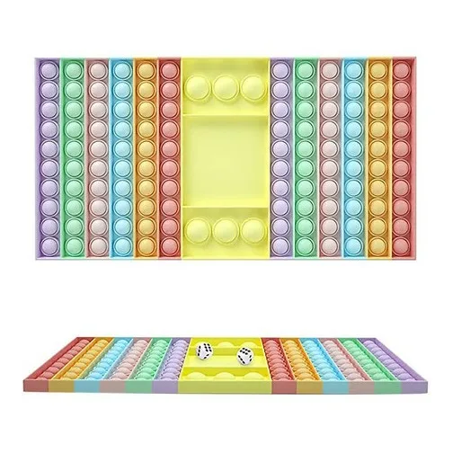 4, Fidget Barato Pop It, Jogo De Tabuleiro Atacado 32* 19cm