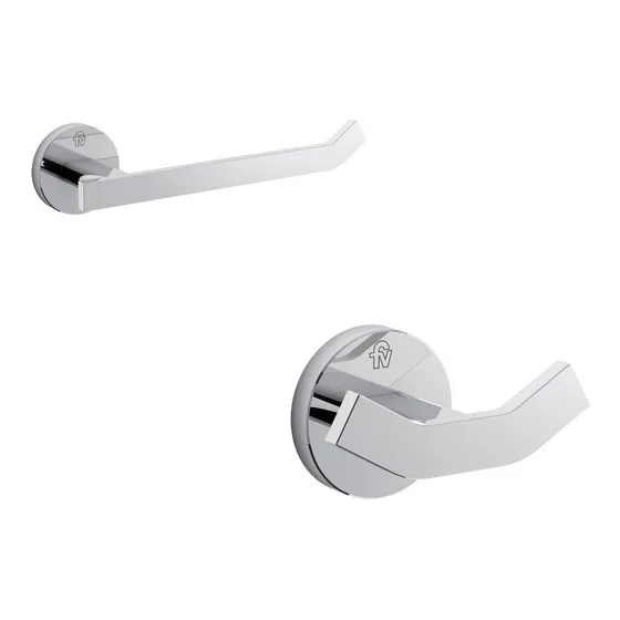 Combo Accesorios Fv Triades Portarrollo + Percha
