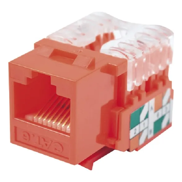 Conector Jack Keystone Cat6, 10pza Linkedpro, Lp-kj-601-rd