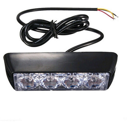 Modulo Flash Estrobo Codigos 4 Leds 18 Funciones 12w Ambar Modulo Flash Estrobo Codigos 4 Leds 18 Funciones 12w Ambar