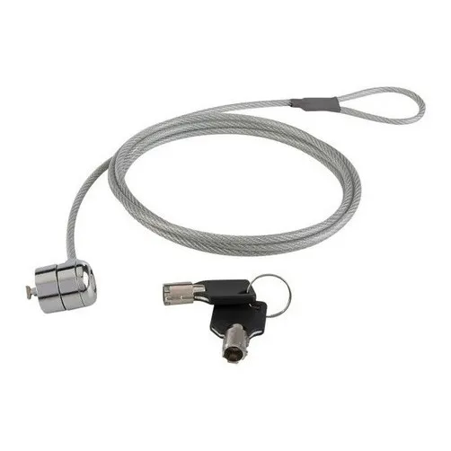 Cable De Seguridad De Acero Para Notebook Con Llave 1.80mts.