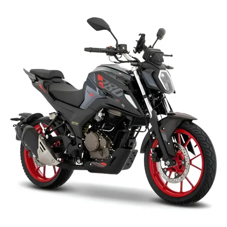 Motocicleta Urbana Italika 280z Gris Gris