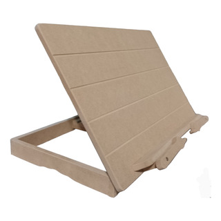 Atril Soporte Libros Y/o Notebook Mdfmadera Regul. Artesanal Atril Soporte Libros Y/o Notebook Mdfmadera Regul. Artesanal