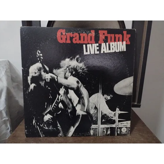 Lp Grand Funk Railroad - Live Album - Duplo Importado