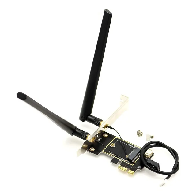 Adaptador De Tarjeta Inalámbrica Deal4go M.2 Ngff A Pcie Des