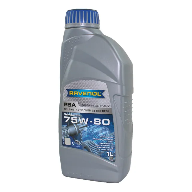 Lubricante Caja Manual Ravenol 75w80 Semi-sintetico