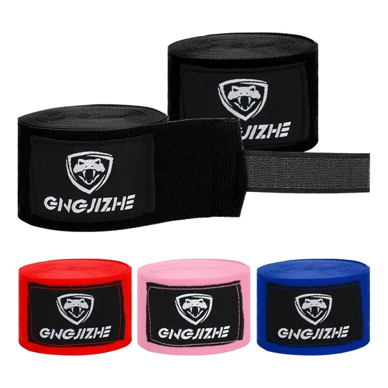 Bandagem Boxe Elástica - Para Muay Thai, Mma E Lutas