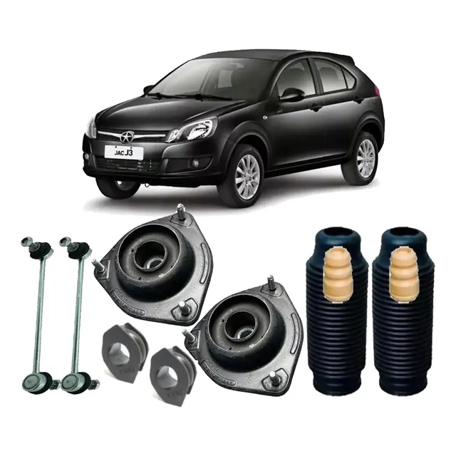 Kit Do Amort Coxim Bieleta Bucha Dianteiro Jac J3 2012 2013