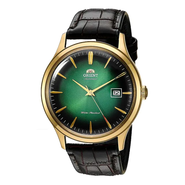 Reloj Orient Bambino Versión 4 Fac08002f0 Verde 41mm