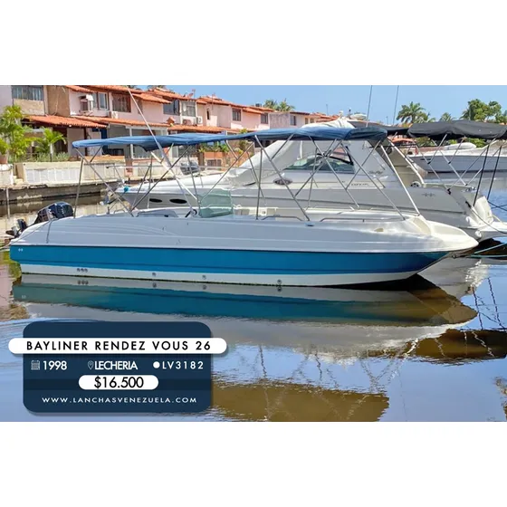 Lancha Bayliner Rendez Vous 26 Lv3182