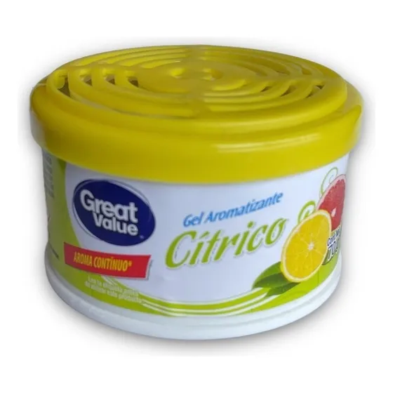 Aromatizante Tipo Glade Gel Casa Auto 70grs Citrico Great V
