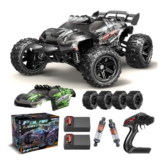 Coche Rc X-tmaga Hs14323 40 Kph 4wd Off-road 2 Baterías