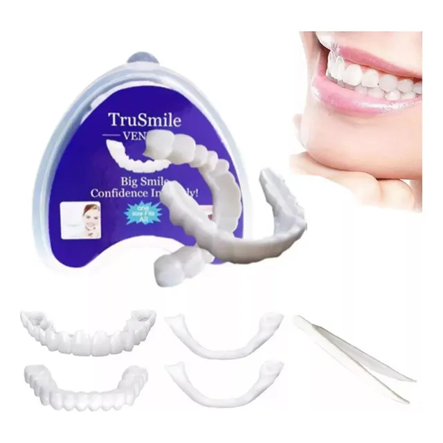 Carillas Dentales Ajustables, Dientes Postizos Temporales