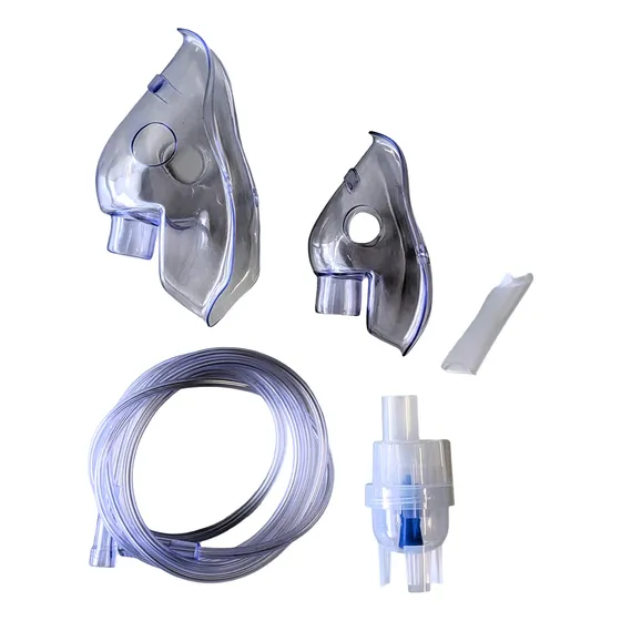 Kit Para Nebulizador Mascarillas Manguera Adultos Niños