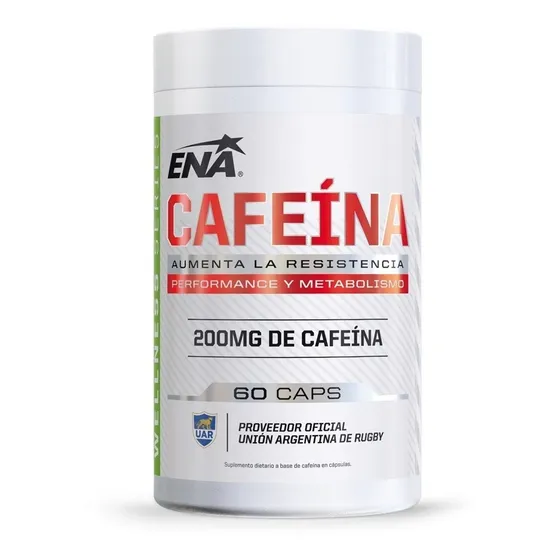 Cafeina Anhidra Ena Sport Concentracion+resistencia(60 Caps)