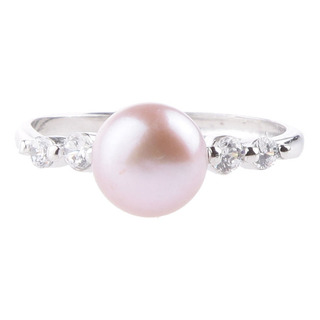 Anillo De Perla Natural Agua Dulce Ajustable Para Mujer Anillo De Perla Natural Agua Dulce Ajustable Para Mujer