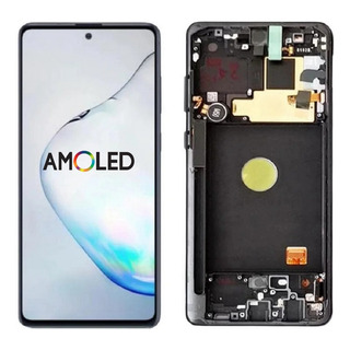 Pantalla Amoled Con Marco Para Samsung Note 10 Lite N770f Pantalla Amoled Con Marco Para Samsung Note 10 Lite N770f