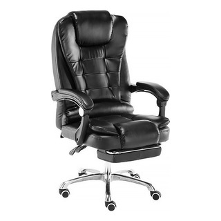 Cadeira De Escritório Python Fly Presidente Com Apoio Para Os Pés Cor Preto Material Do Estofamento Couro Sintético Cadeira De Escritório Python Fly Presidente Com Apoio Para Os Pés Cor Preto Material Do Estofamento Couro Sintético