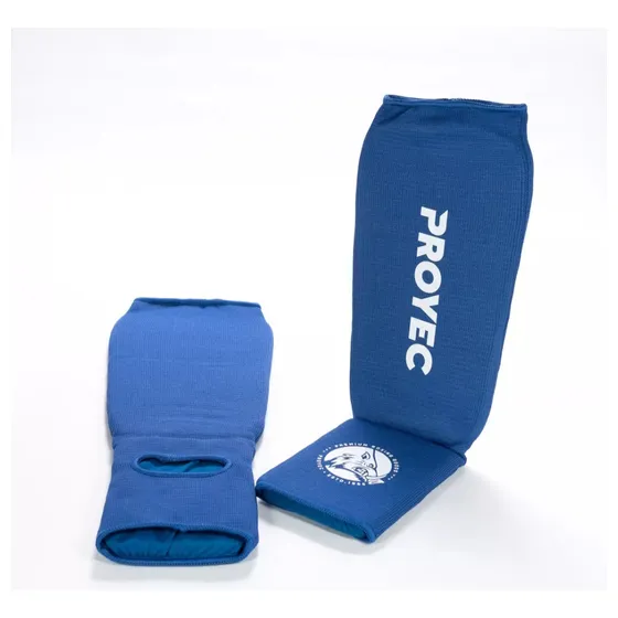Protector Tibial Empeine Proyec Strech Elastizado Kick Thai