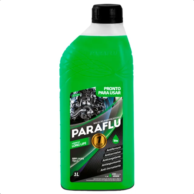 Aditivos Água Arrefecimento Radiador Pronto Uso Paraflu