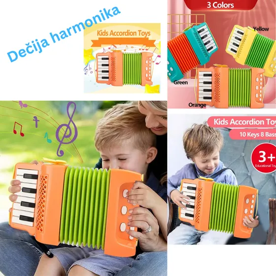Acordeon Para Niños Y Niñas 40 Sonidos 