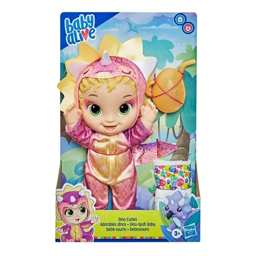 Muñeca Baby Alive Bebe-saurio Rubia Hasbro