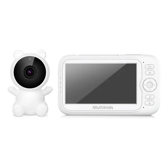Babá Eletrônica Peek-a-boo Dual Monitor/app Multikids Bb491