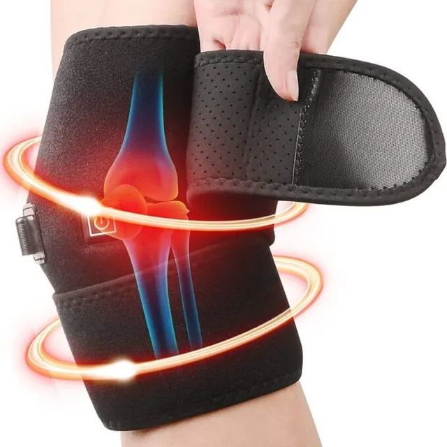 Rodillera Térmica Eléctrica Terapia Calor Ajustable