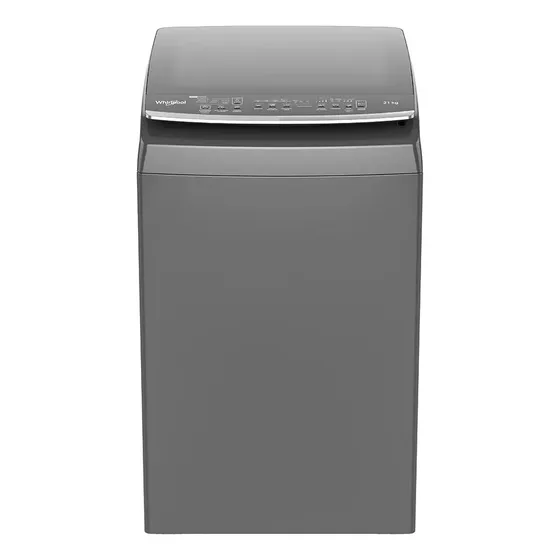 Lavadora Carga Superior Xpert Eco 21kg Negro Ww21btahme Whir Color Gris