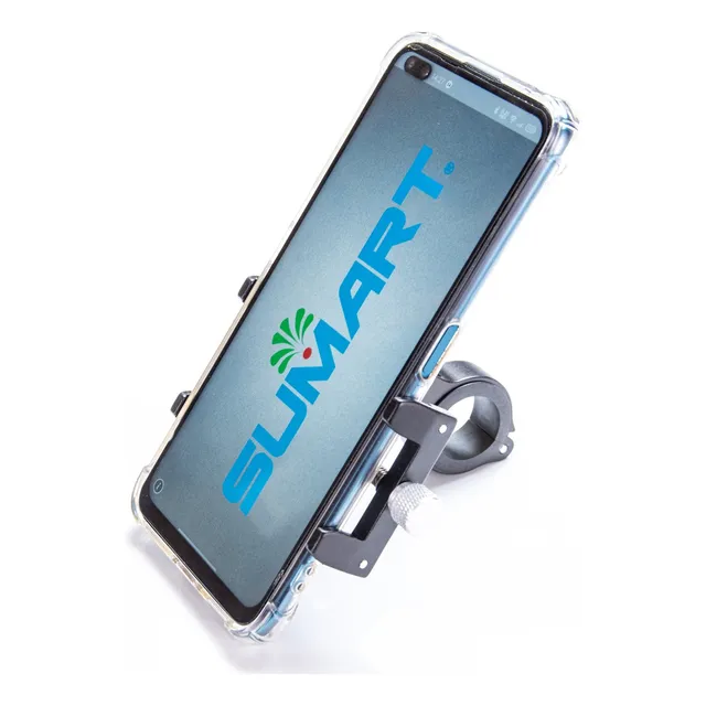 Soporte Porta Celular Bicicleta Moto Aluminio Profesional
