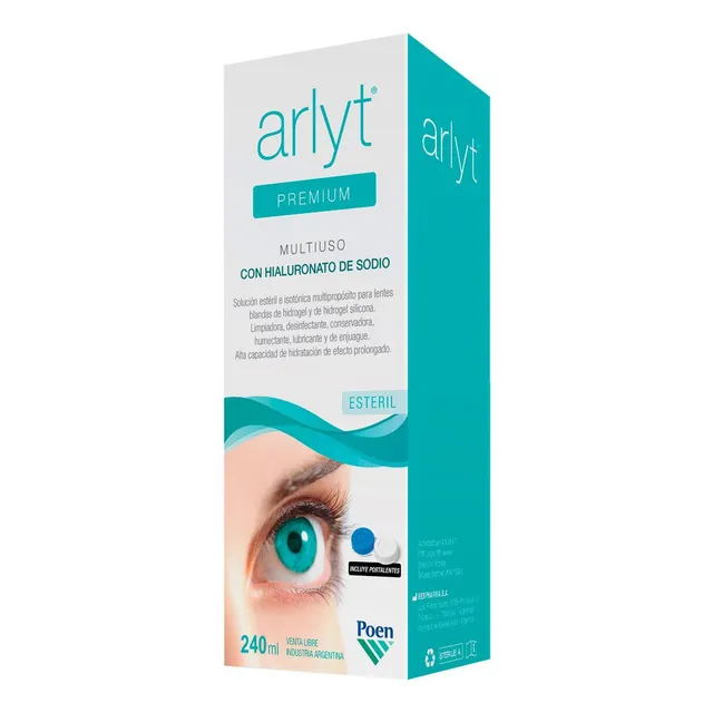 Arlyt Premium Solución Multiuso Multipropósito Estéril 240ml