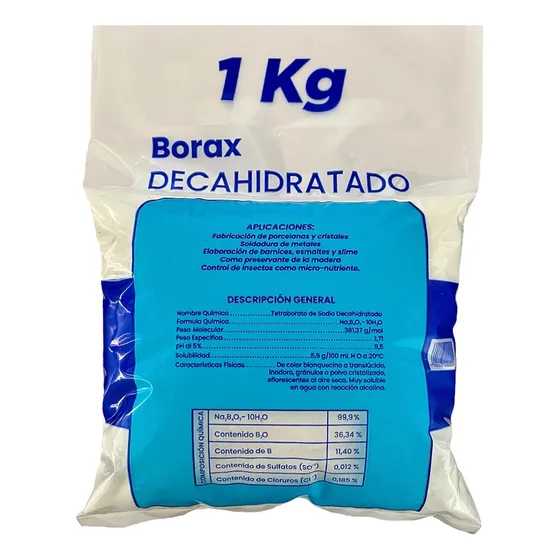 Bórax Múltiples Usos 1 Kg