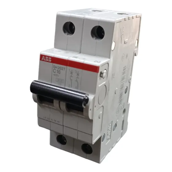 Interruptor Magnetico Riel Din Abb Dos Polos 16a Poliequipos