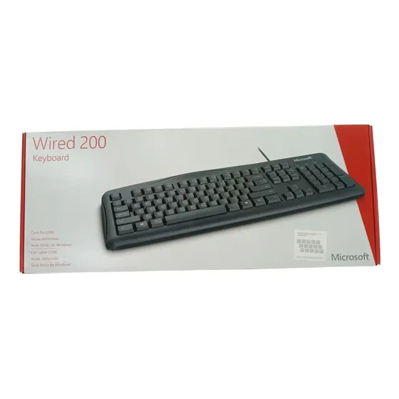 Teclado Alambrico Microsoft