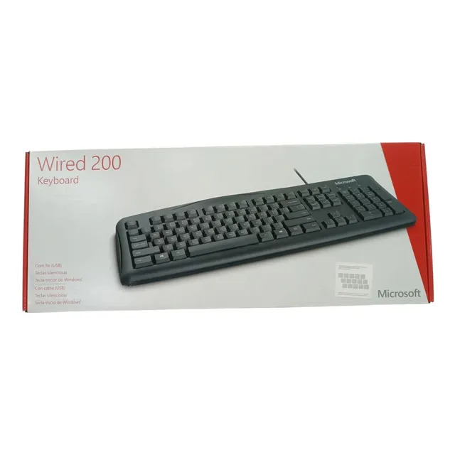 Teclado Alambrico Microsoft