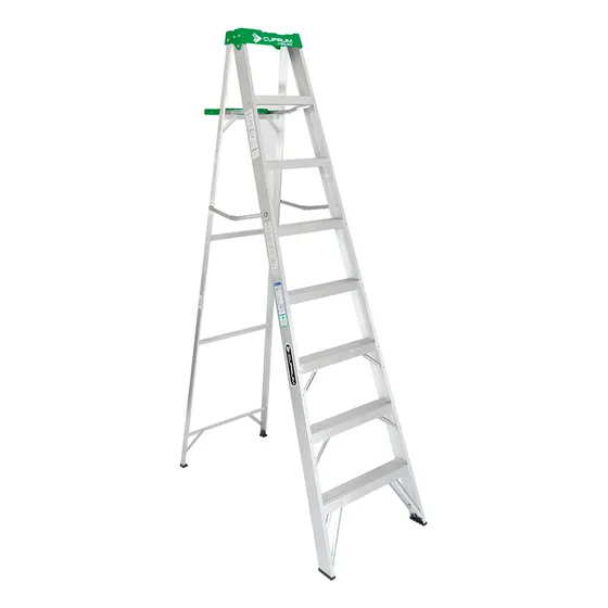 Escalera Tij.tapa Protop,charola 2.44 Mt C-2213-08, Cuprum