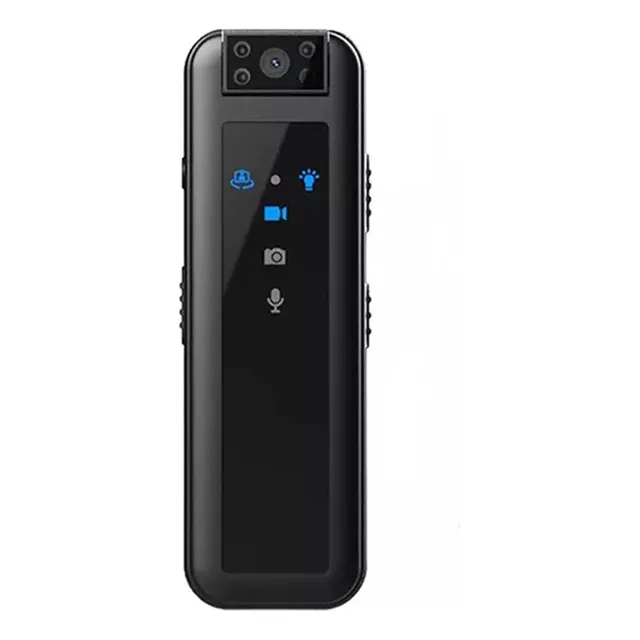 Mini Cámara Espía Corporal Portátil Hd 1080p Con Audio Noctu