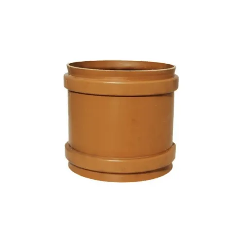 Luva Correr Coletor Ocre 200mm C/ Aneis - Kit Com 10 Peças