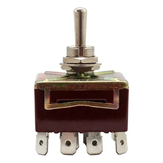 Czke Onoffon 3 Positions 12 Pins Self-lock Toggle Switch