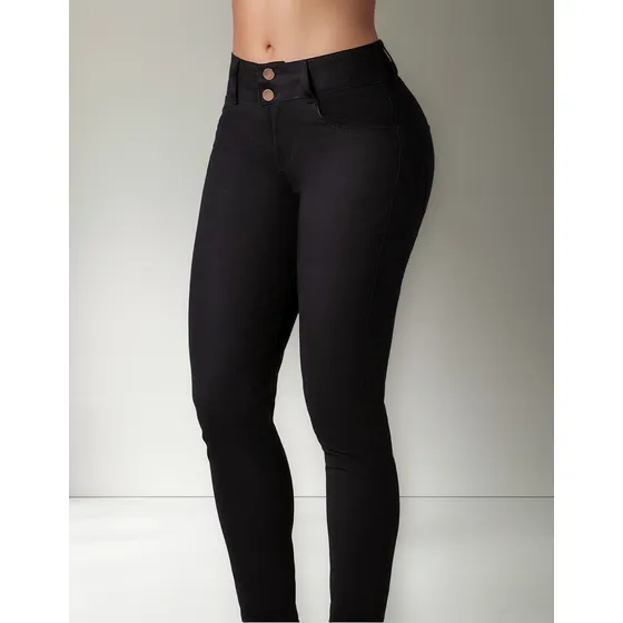 Pantalón Mujer Negro Mp 89814
