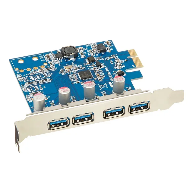 Visiontek Products Four Port Usb 3.0 X1 Pcie Internal Card F