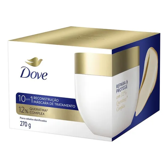 Dove® Máscara De Tratamiento 10 En 1 | Regeneración 270g