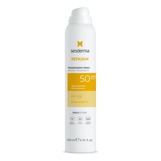 Sesderma Repaskin Aerosol Transparente Spf50 200ml