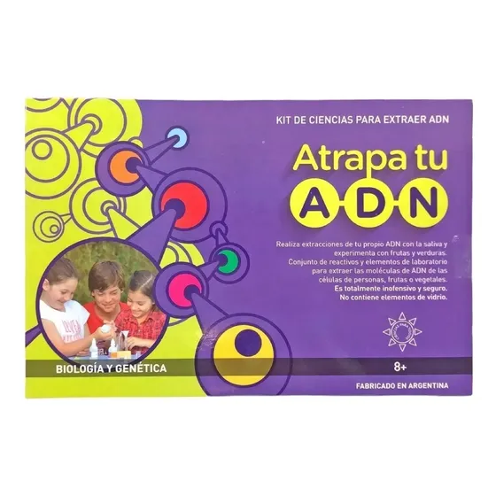 Atrapá Tu Adn Kit De Ciencias - Investiga Y Descubre